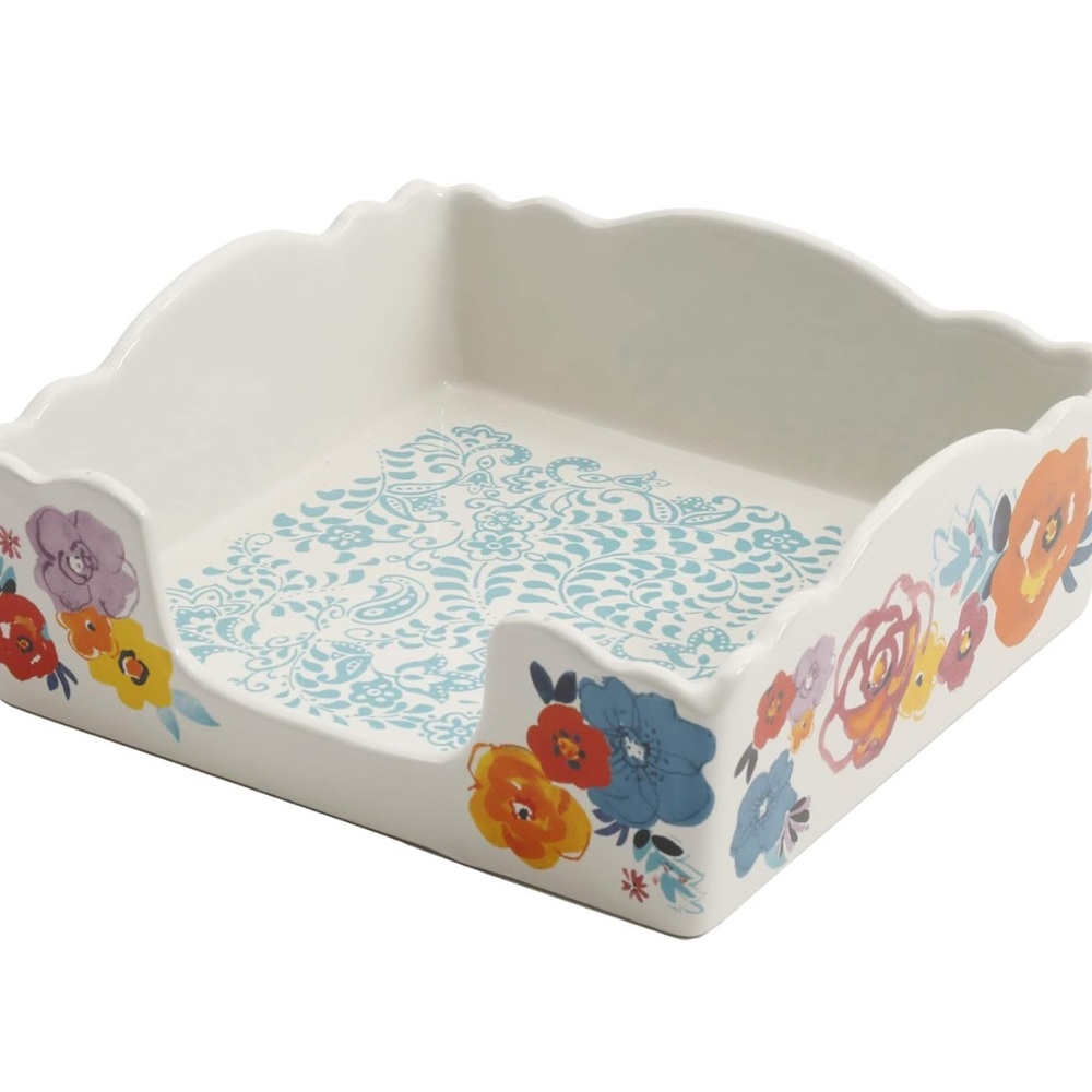 COPY - The Pioneer Woman Floral Ceramic Dish - Multicolor